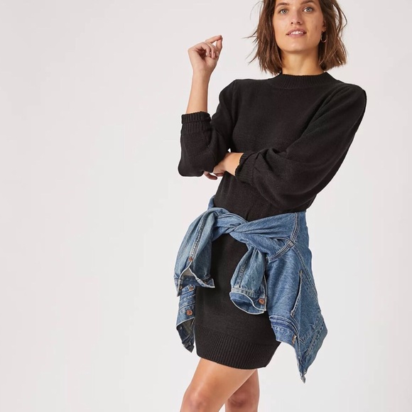 Anthropologie Dresses & Skirts - New Anthropologie Mini Knit Sweater Dress Size L